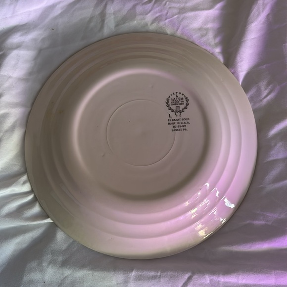 Vintage Victory by Salem plate - Picture 2 of 2